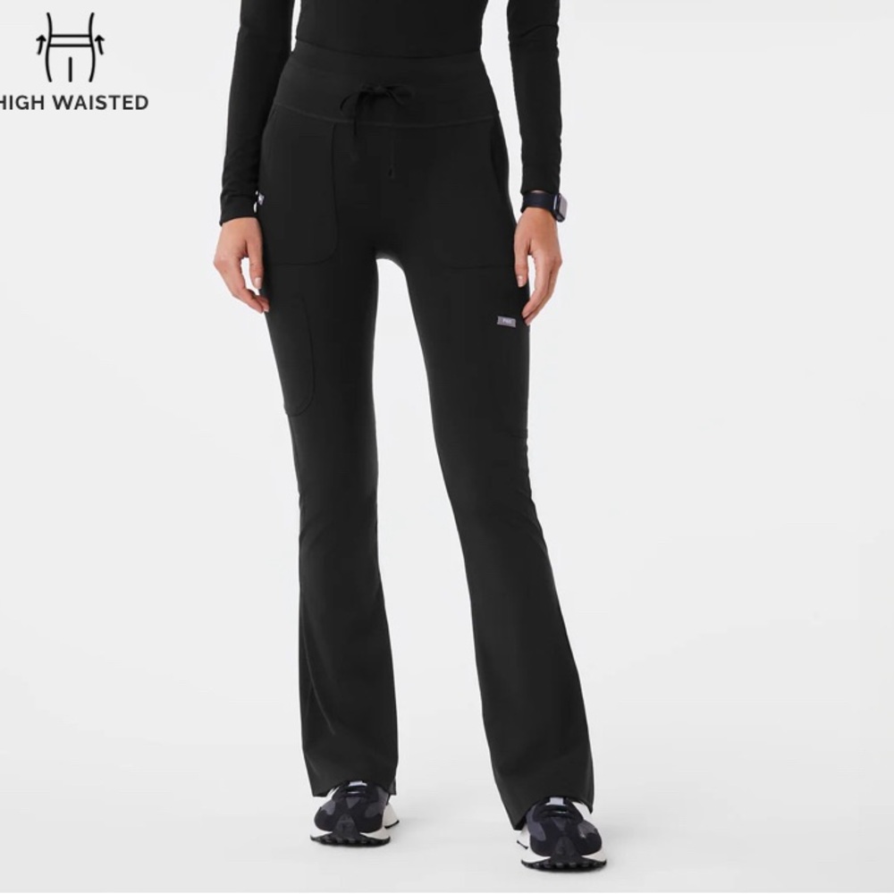 FIGS NWT Seville Scrub Flare Leggings high waisted XS